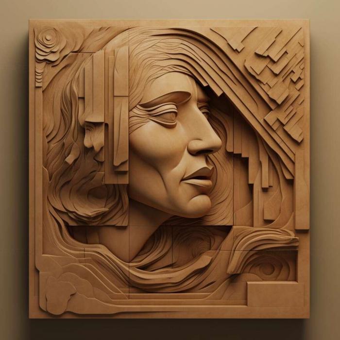 نموذج ثلاثي الأبعاد لآلة CNC 3D Art 